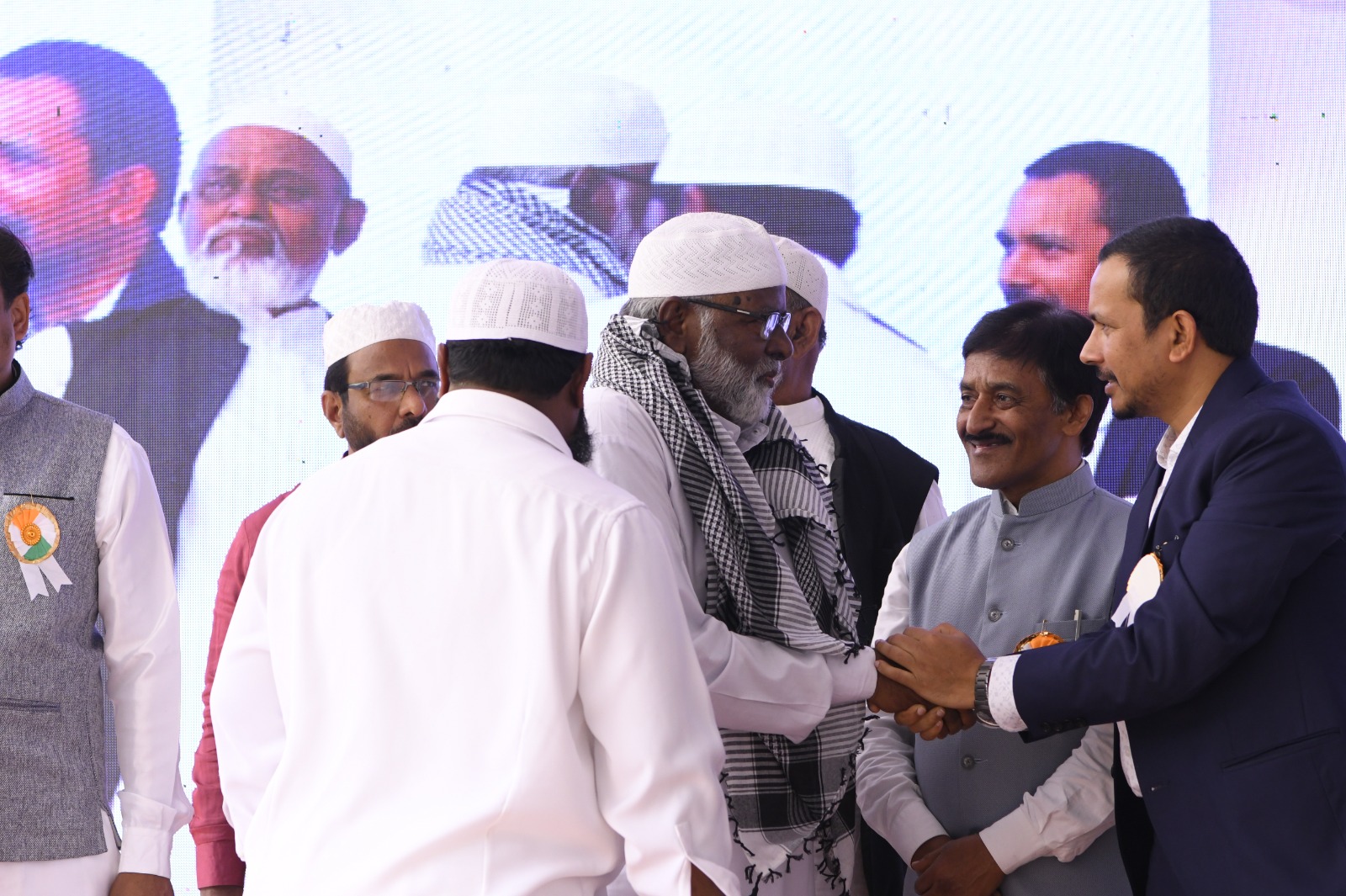 Felicitation ceremony for Hajji tarbiyat
